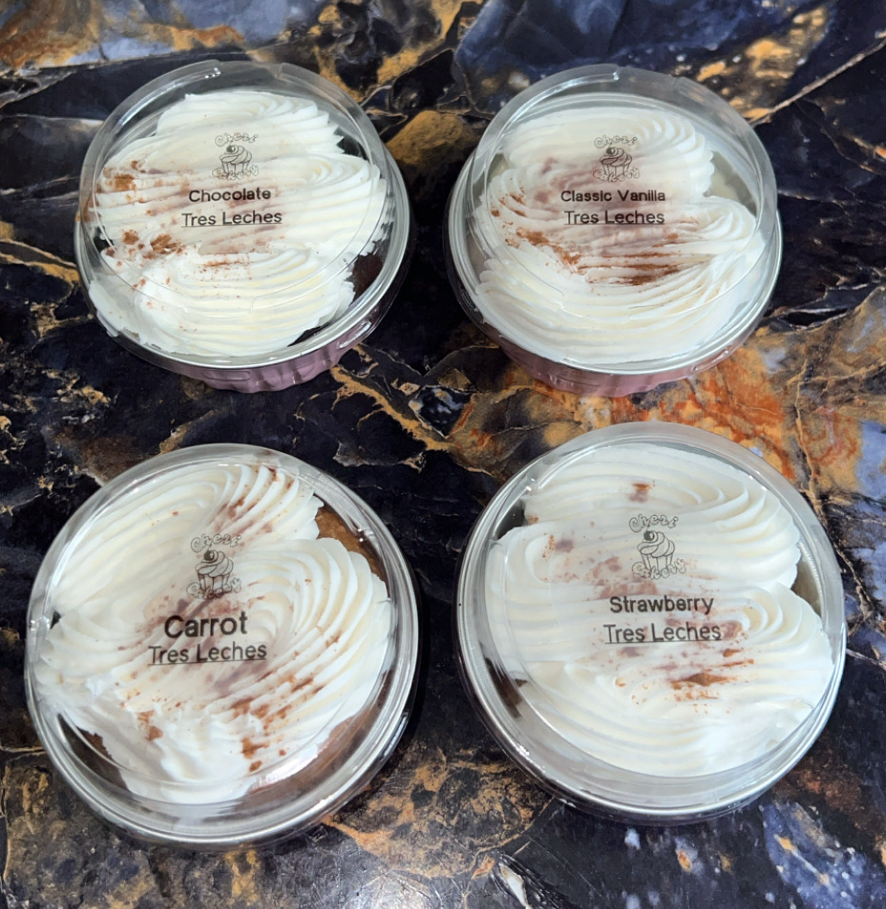 Tres Leches Mini Cups