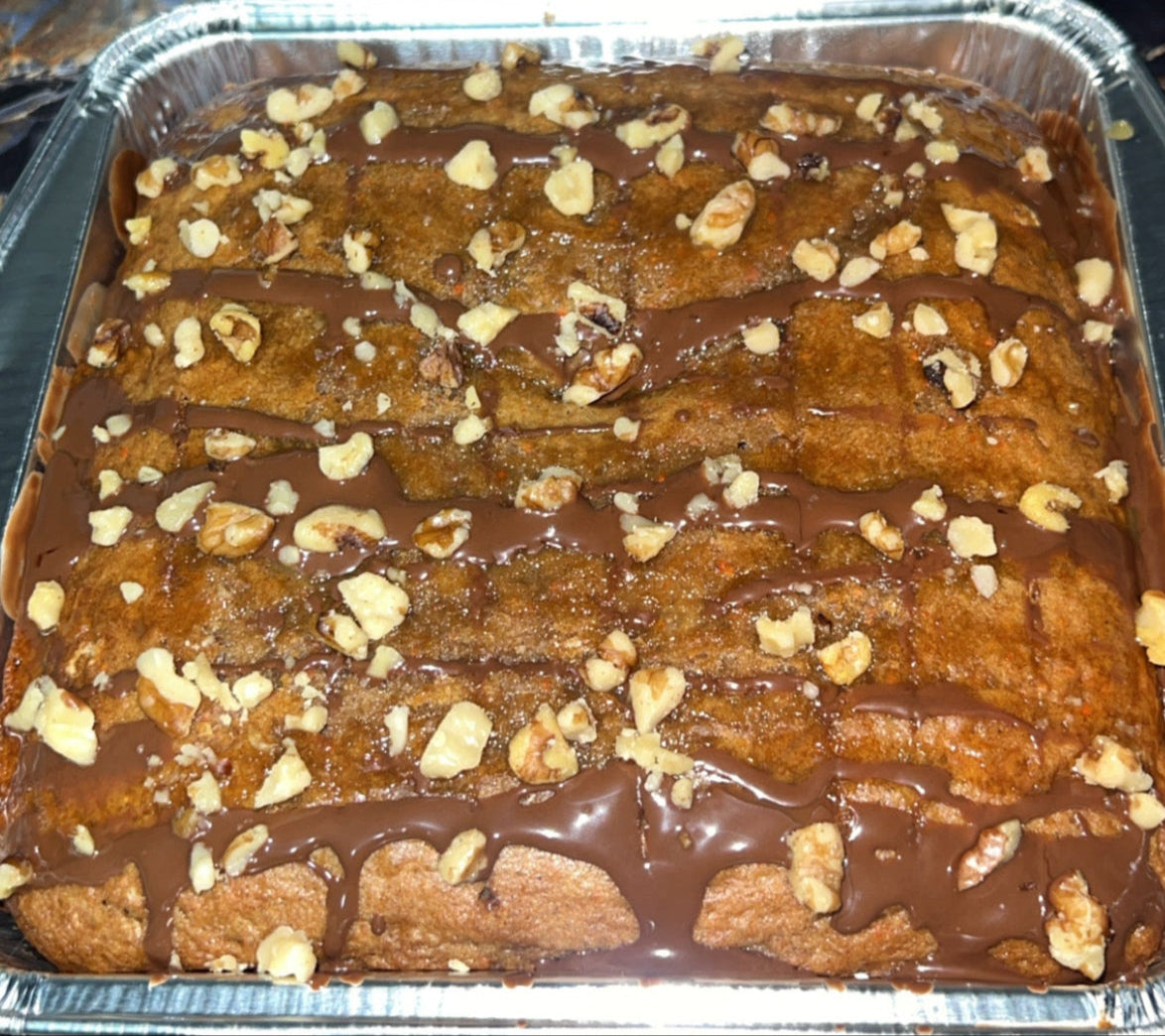 Carrot Nutty Chocolate Cake