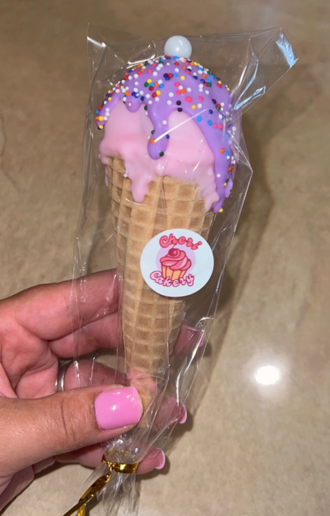 Ice Cream Cone Cake Pops - Build Your Own