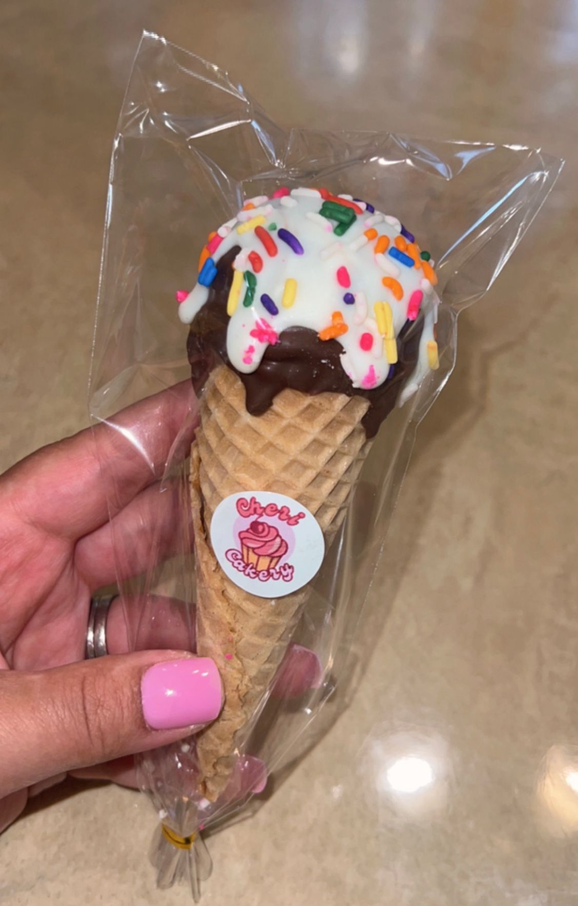 Ice Cream Cone Cake Pops - Build Your Own