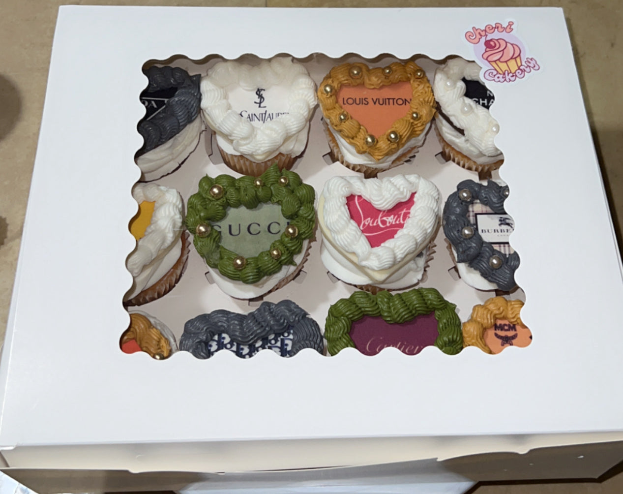 Luxury Designer Cupcakes