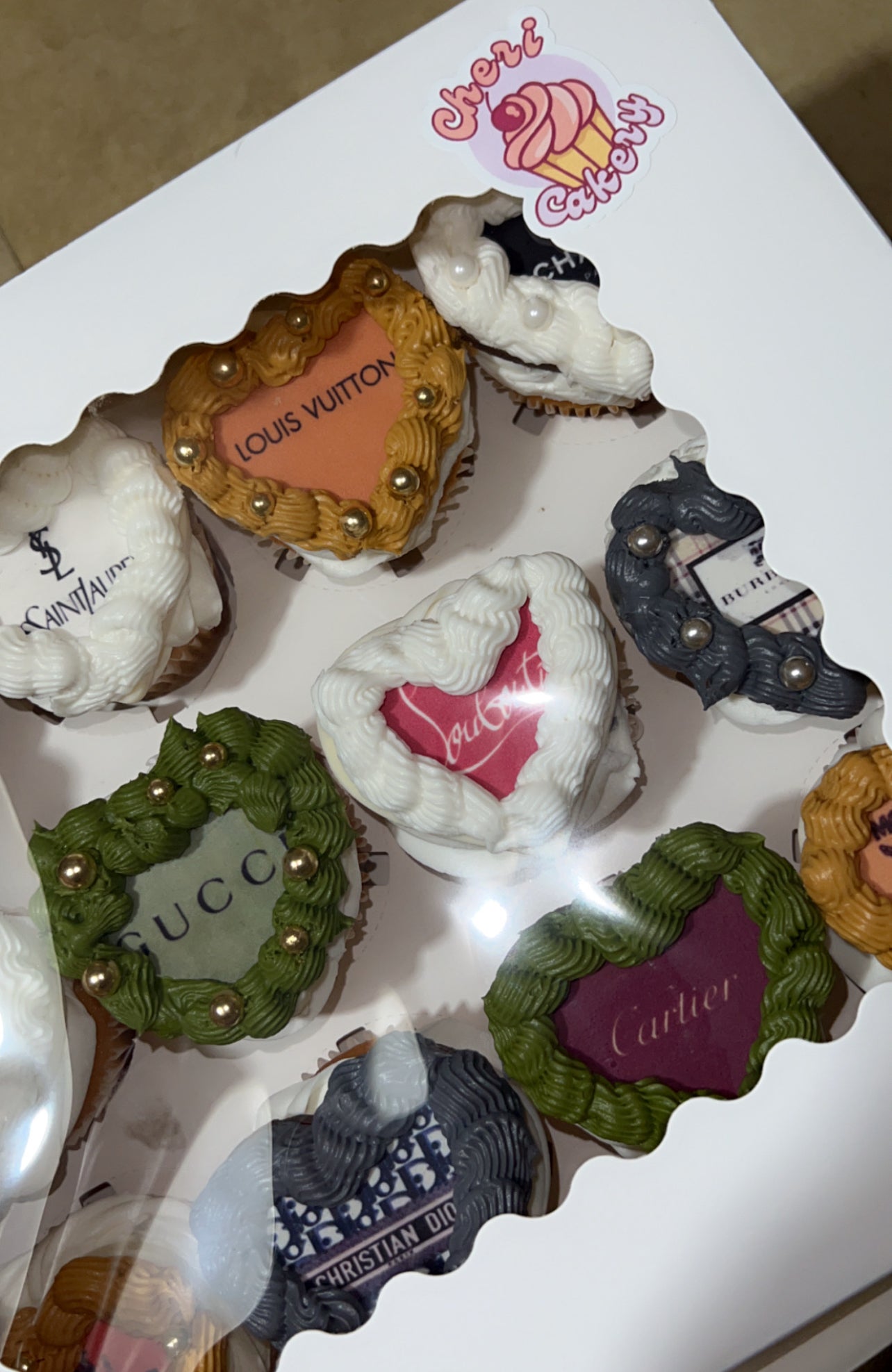 Luxury Designer Cupcakes