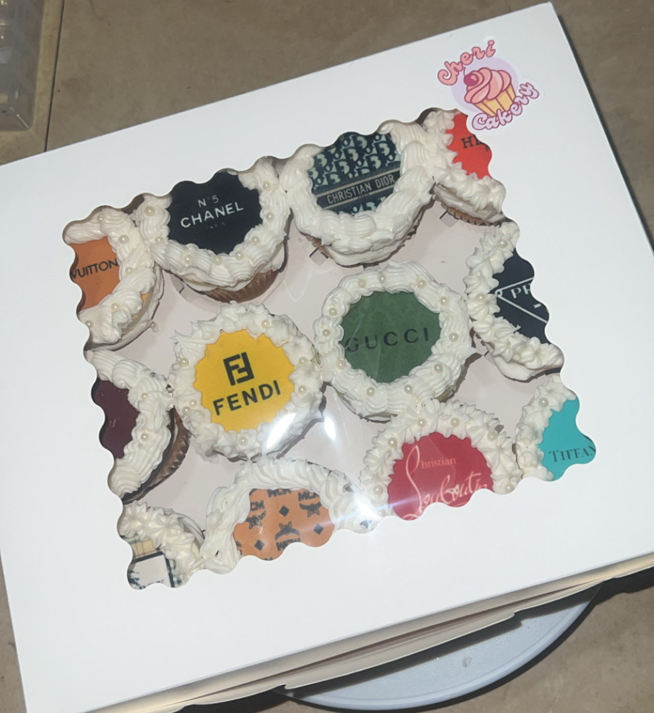 Luxury Designer Cupcakes
