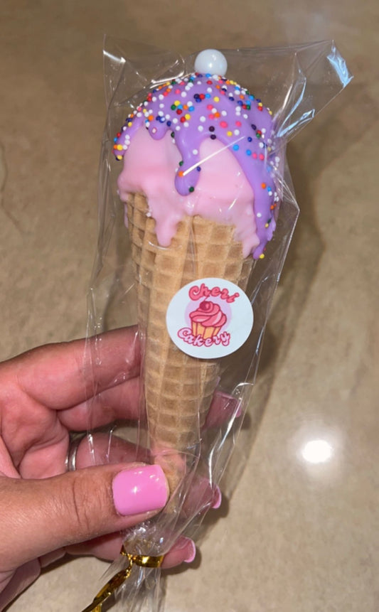 Ice Cream Cone Cake Pops - Build Your Own
